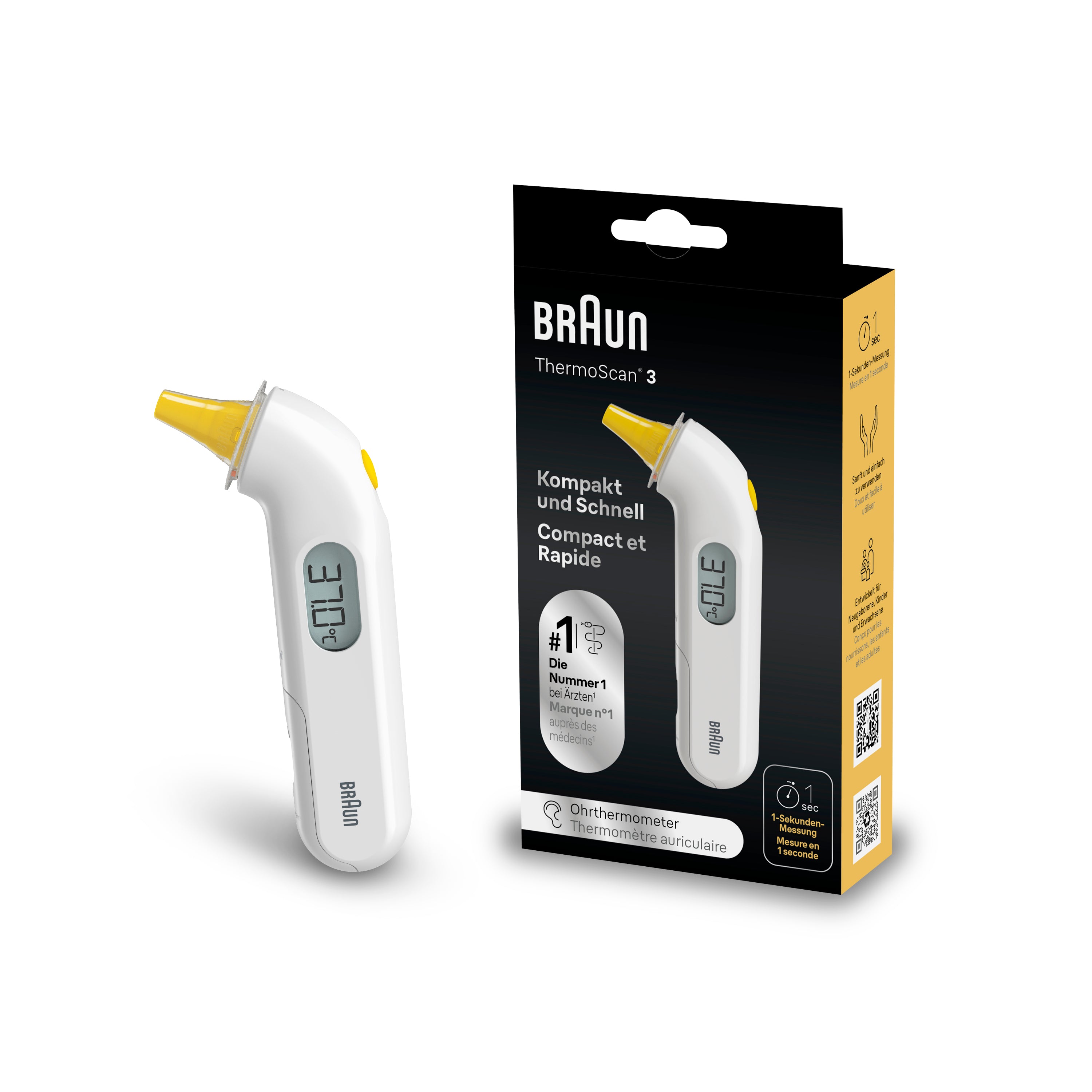 BRAUN IRT3030 THERMOSCAN 3 THERMOMETER – Braun Health