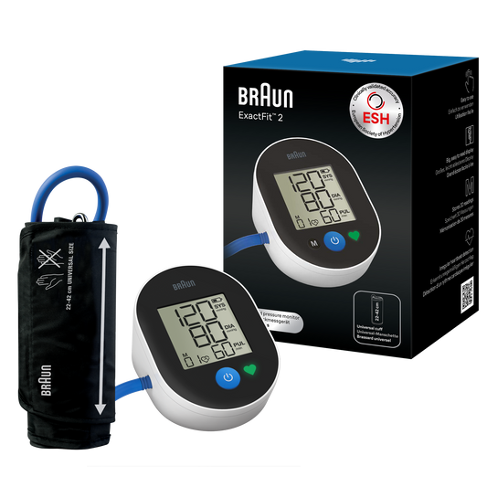BRAUN EXACTFIT 2 BUA4050 BLOOD PRESSURE MONITOR