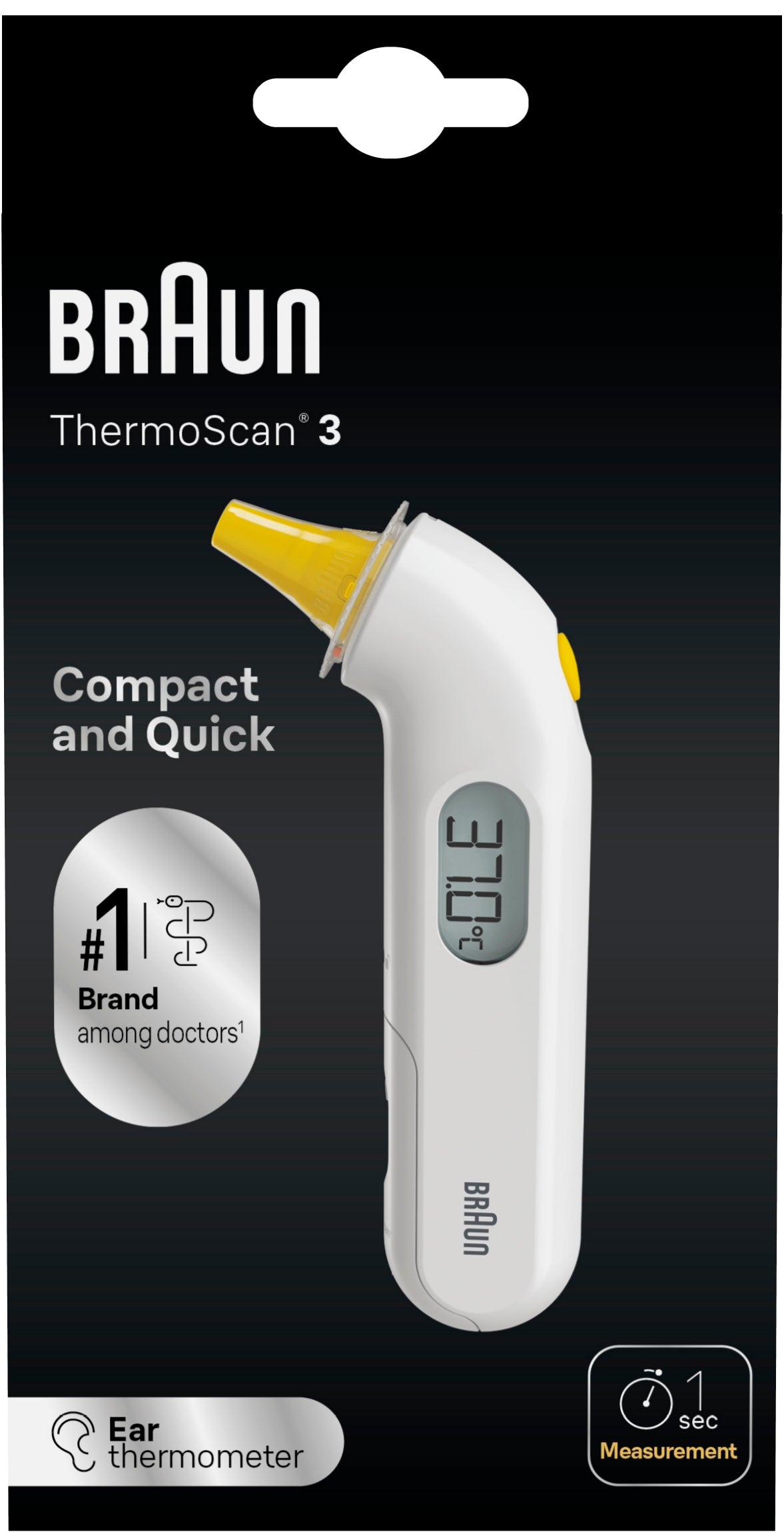 BRAUN IRT3030 THERMOSCAN 3 THERMOMETER – Braun Health