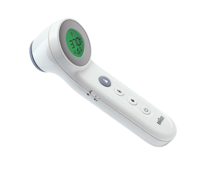 BRAUN BNT400 NO TOUCH + TOUCH FOREHEAD THERMOMETER WITH AGE PRECISION