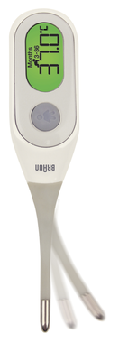 BRAUN PRT2000 DIGITAL STICK THERMOMETER WITH AGE PRECISION